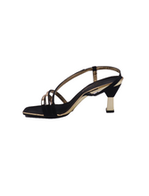 Load image into Gallery viewer, Vintage Gold Metallic Sandals
