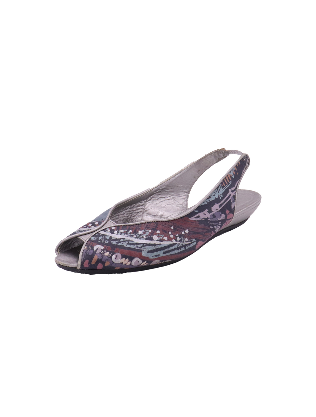 Vintage BALLY Slingback Flats