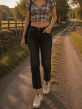 Load image into Gallery viewer, AMO Slim Straight-Leg Jeans
