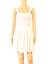 Load image into Gallery viewer, Alaia Paris Pointelle Knit Mini Dress
