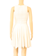 Load image into Gallery viewer, Alaia Paris Pointelle Knit Mini Dress
