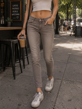 Load image into Gallery viewer, All Saints Grey Low-Rise Skinny Jeans
