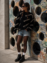 Load image into Gallery viewer, Balenciaga Black Wool And Camel Hair Sweater
