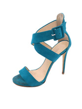 Load image into Gallery viewer, Barney&#39;s New York Suede Heels
