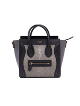 Load image into Gallery viewer, CELINE Stingray Smooth Calfskin Nano Tri-Color Luggage
