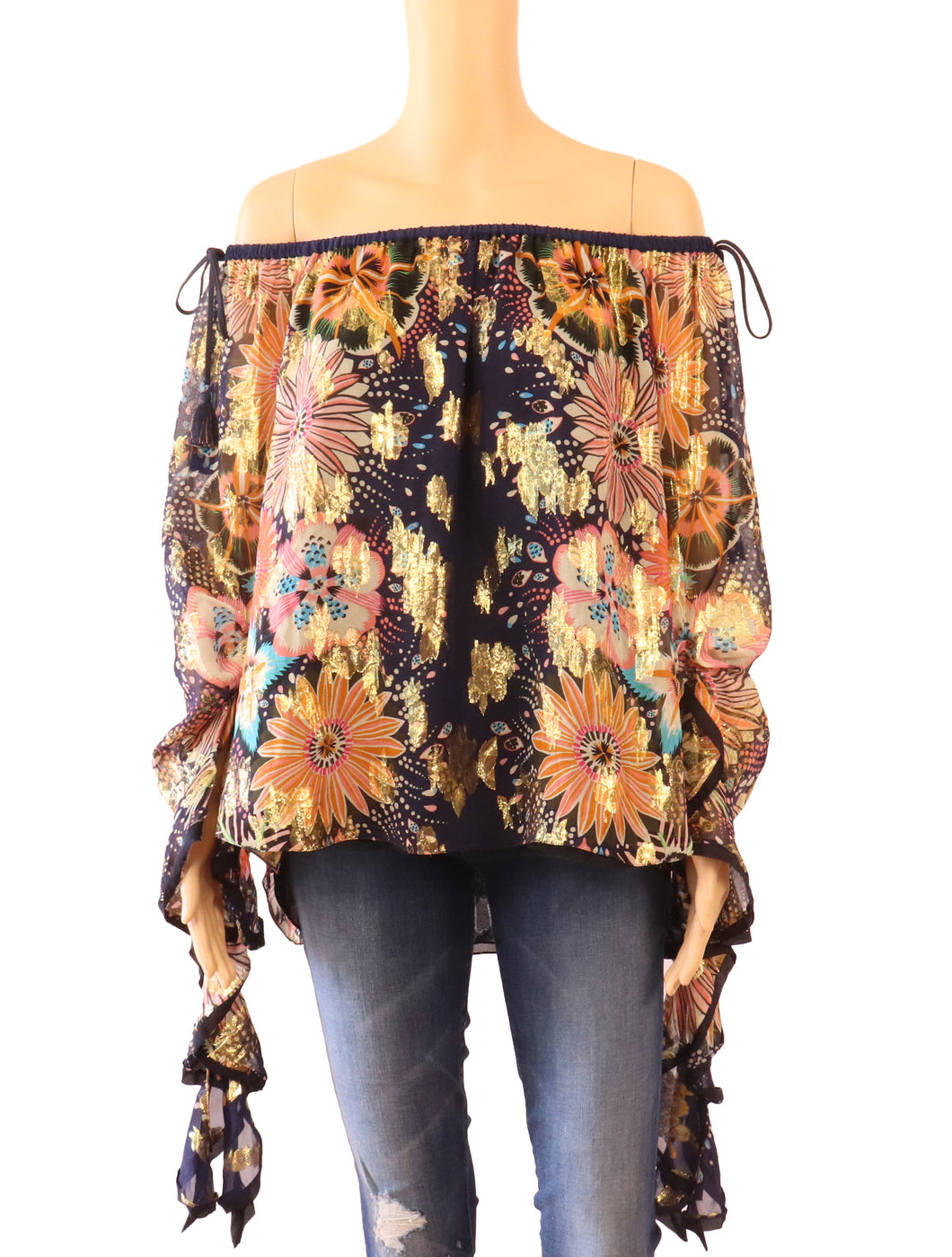 Chloé Floral Print Blouse