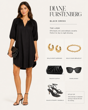 Load image into Gallery viewer, Diane Von Furstenberg Black Dress
