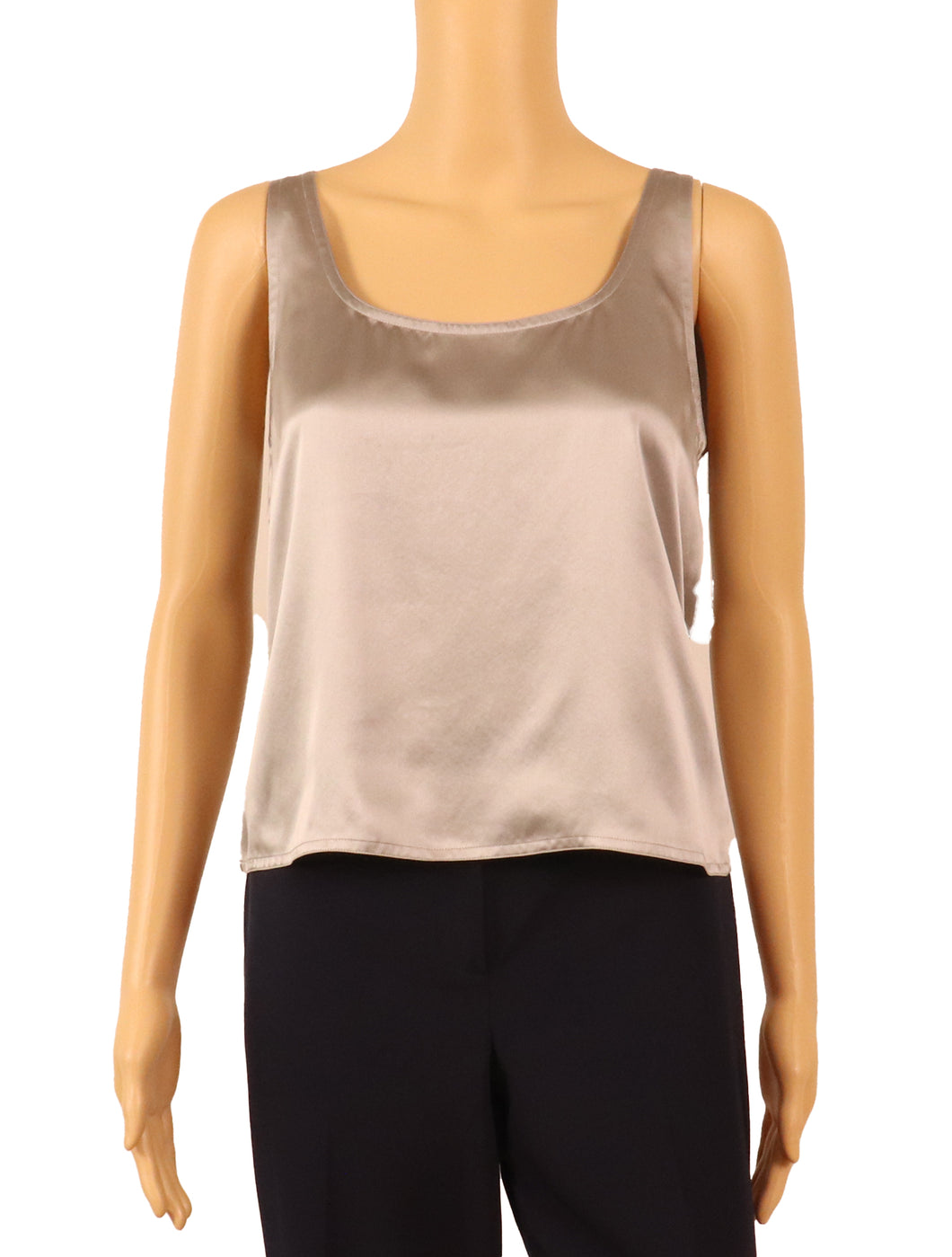 Ellen Tracy Linda Allard 100% Silk Tank Top