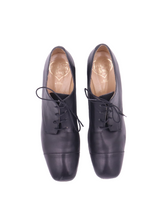 Load image into Gallery viewer, Free Lance Shoes Leather Lace Up Loafer Black
