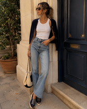 Load image into Gallery viewer, Gina Suede Lua Embellished Wedge Heels
