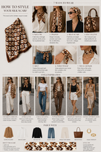 Load image into Gallery viewer, Gucci Mahogany GG Cube Printed Scarf
