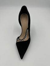 Load image into Gallery viewer, Christian Dior Suede D&#39;Orsay Pumps (Black)
