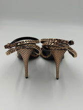Load image into Gallery viewer, Tom Ford Rose Gold Python High Heel Sandal
