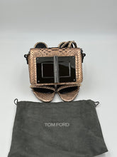 Load image into Gallery viewer, Tom Ford Natalia Bronze Metallic Python Handbag
