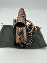 Load image into Gallery viewer, Tom Ford Natalia Bronze Metallic Python Handbag
