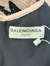 Load image into Gallery viewer, Balenciaga Paris Floral Applique Dress

