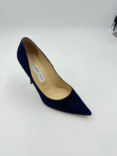 Load image into Gallery viewer, Jimmy Choo Suede Pumps (Navy Blue)

