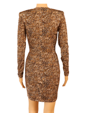 Load image into Gallery viewer, L&#39;AGENCE Animal Print Twist-Front Dress
