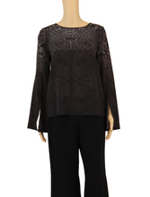 Load image into Gallery viewer, L&#39;AGENCE Silk Slit Sleeve Blouse
