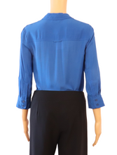 Load image into Gallery viewer, L&#39;Agence Three-Quarter Sleeve Button-Up Top
