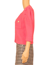 Load image into Gallery viewer, L&#39;AGENCE Delilah Knit Pink Cardigan
