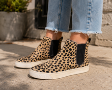 Load image into Gallery viewer, Loeffler Randall Ponyhair Animal Print Sneakers

