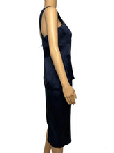 Load image into Gallery viewer, Roland Mouret One-Shoulder Mini Dress (Blue)
