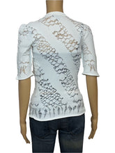 Load image into Gallery viewer, Louis Vuitton Lace Top (White)

