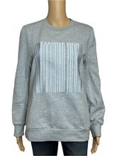 Load image into Gallery viewer, Alexander Wang Embroidered Crew Neck Sweatshirt (Grey)
