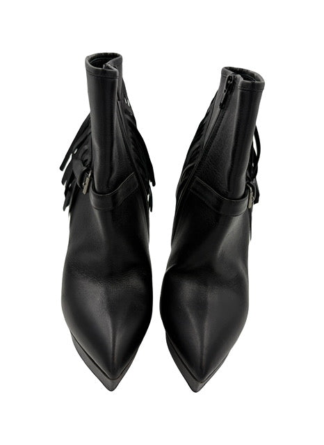 Saint Laurent Leather Ankle Boots