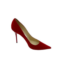 Load image into Gallery viewer, Jimmy Choo Suede Pumps (Red)
