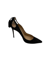 Load image into Gallery viewer, Aquazzura Suede Pumps (Black)
