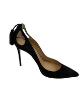 Load image into Gallery viewer, Aquazzura Suede Pumps (Black)
