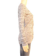 Load image into Gallery viewer, Louis Vuitton V-Neck Cardigan (Black/Grey)
