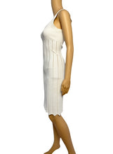 Load image into Gallery viewer, Alaïa Scoop Neck Mini Dress (White)
