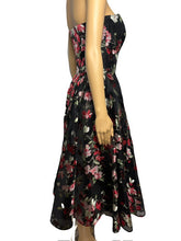 Load image into Gallery viewer, Alexander McQueen Floral Print Strapless Dress
