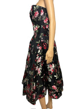 Load image into Gallery viewer, Alexander McQueen Floral Print Strapless Dress
