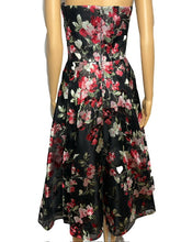 Load image into Gallery viewer, Alexander McQueen Floral Print Strapless Dress
