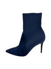 Load image into Gallery viewer, Gianvito Rossi Suede Ankle Sock Boots (Navy Blue)
