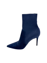 Load image into Gallery viewer, Gianvito Rossi Suede Ankle Sock Boots (Navy Blue)

