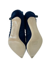 Load image into Gallery viewer, Gianvito Rossi Suede Ankle Sock Boots (Navy Blue)
