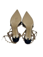 Load image into Gallery viewer, Valentino Garavani Rockstud Pumps (Navy)
