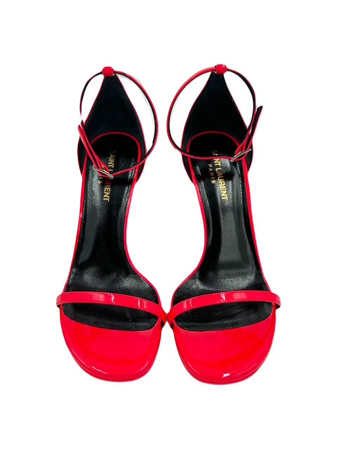 Yves Saint Laurent Neon Pink Strappy Sandal