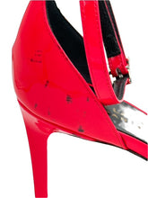 Load image into Gallery viewer, Yves Saint Laurent Neon Pink Strappy Sandal
