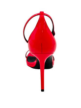 Load image into Gallery viewer, Yves Saint Laurent Neon Pink Strappy Sandal
