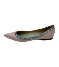 Load image into Gallery viewer, Valentino Garavani Lizard Ballet Flats (Pink)
