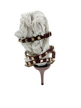 Load image into Gallery viewer, Valentino Garavani Plum Rockstud Pumps
