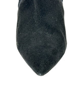 Load image into Gallery viewer, Gianvito Rossi Katie Suede Ankle Sock Boots (Black)
