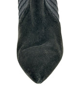 Load image into Gallery viewer, Gianvito Rossi Katie Suede Ankle Sock Boots (Black)
