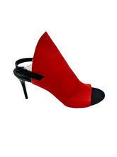 Load image into Gallery viewer, Balenciaga Leather Slingback Pumps (Red)
